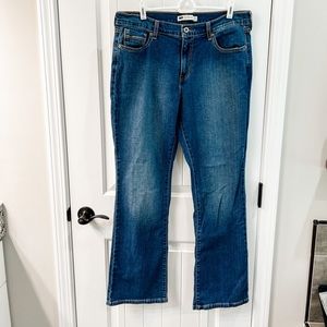 Levi’s 515 Dark Wash 10” Hi-Rise Bootcut Jeans Size 32